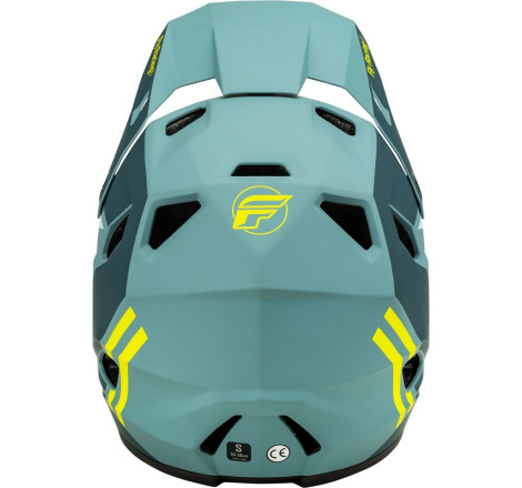 Casque enfant vélo FLY RACING Rayce - Matte Blue Stone/Hi-Vis