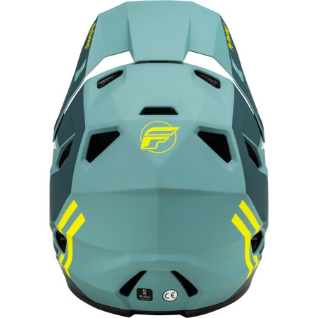 Casque enfant vélo FLY RACING Rayce - Matte Blue Stone/Hi-Vis