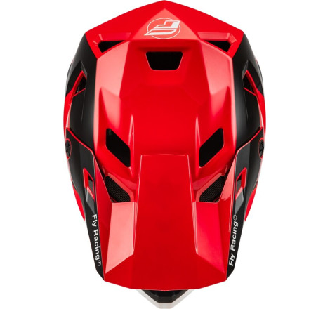 Casque enfant vélo FLY RACING Rayce - rouge/noir/blanc