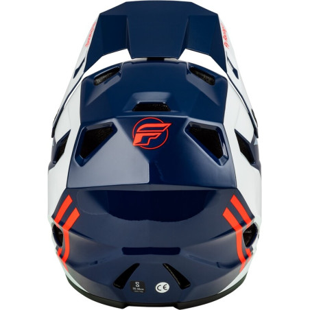 Casque enfant vélo FLY RACING Rayce - rouge/blanc/bleu