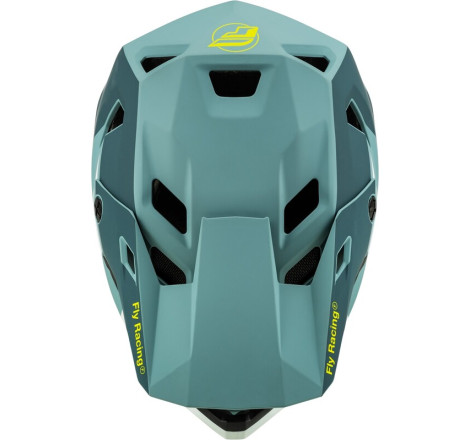 Casque vélo FLY RACING Rayce - Matte Blue Stone/Hi-Vis