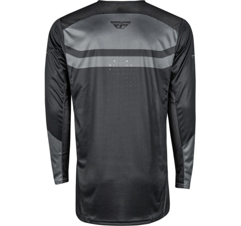 Maillot vélo FLY RACING Rayce - noir/charbon
