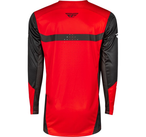 Maillot vélo FLY RACING Rayce - rouge/noir/blanc