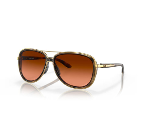Lunettes de soleil OAKLEY Split Time Brown Tortoise - verres Prizm Brown Gradient