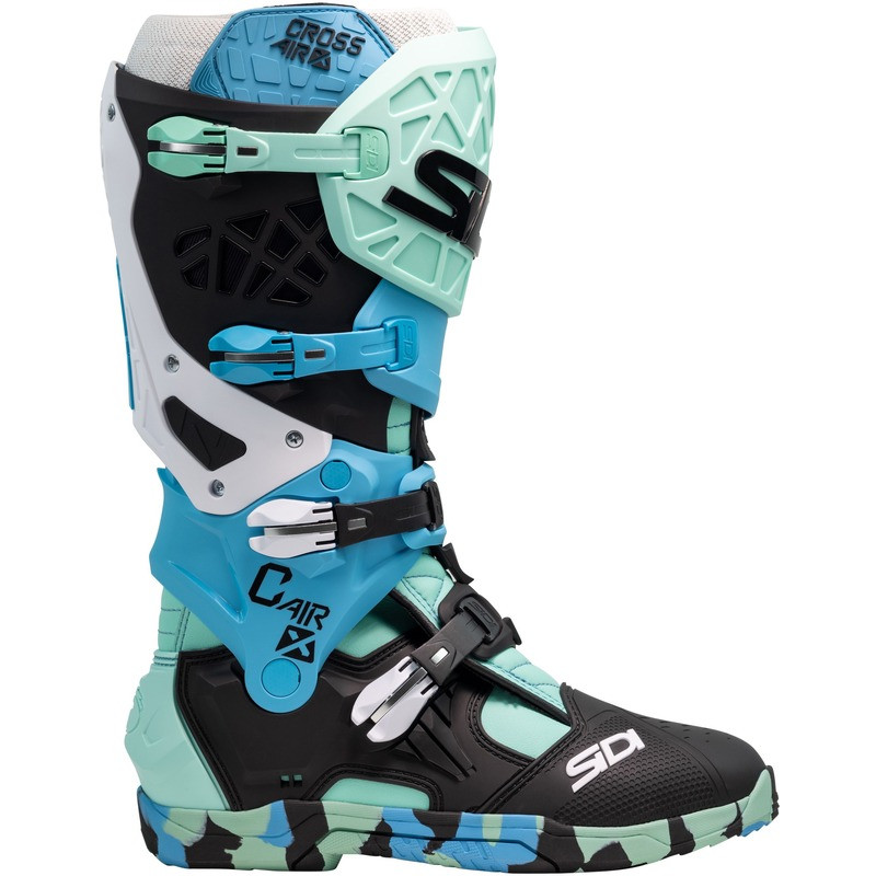 Bottes SIDI Crossair X pointure 40 - Messy / Cyan