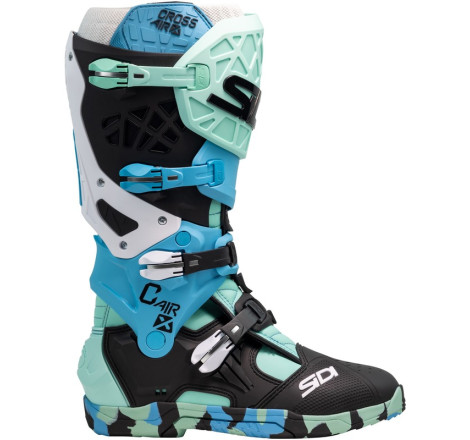 Bottes SIDI Crossair X pointure 44 - Messy / Cyan
