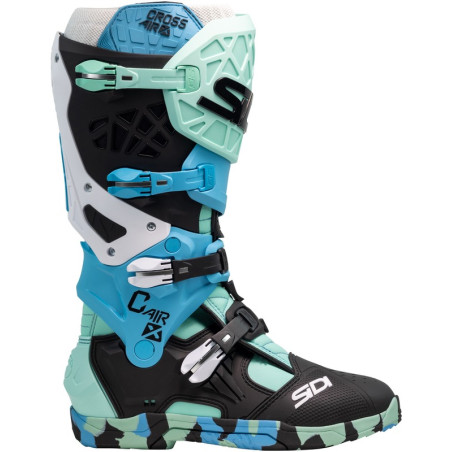 Bottes SIDI Crossair X pointure 44 - Messy / Cyan