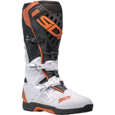 Bottes SIDI Crossair pointure 44 - blanc / noir / Bronze