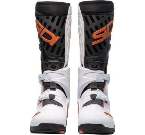 Bottes SIDI Crossair pointure 45 - blanc / noir / Bronze