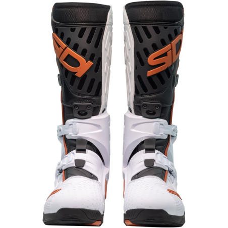 Bottes SIDI Crossair pointure 45 - blanc / noir / Bronze