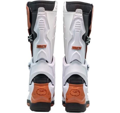 Bottes SIDI Crossair pointure 45 - blanc / noir / Bronze