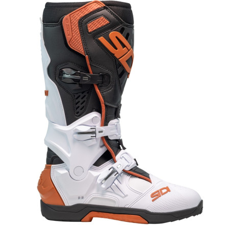 Bottes SIDI Crossair pointure 41 - blanc / noir / Bronze