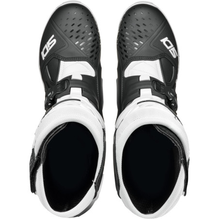 Bottes SIDI Crossair pointure 50 - noir / blanc