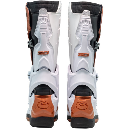 Bottes SIDI Crossair pointure 43 - blanc / noir / Bronze