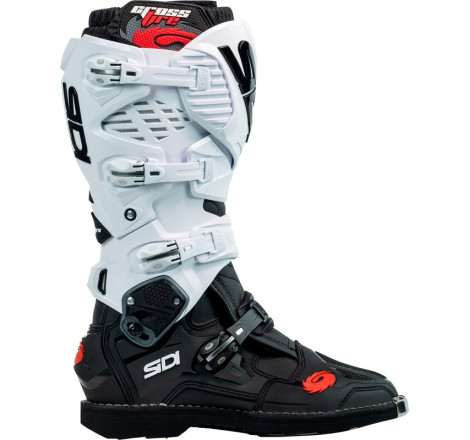 Bottes SIDI Crossfire 3 pointure 47 - noir / blanc