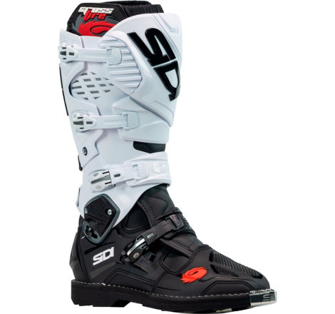 Bottes SIDI Crossfire 3 pointure 47 - noir / blanc
