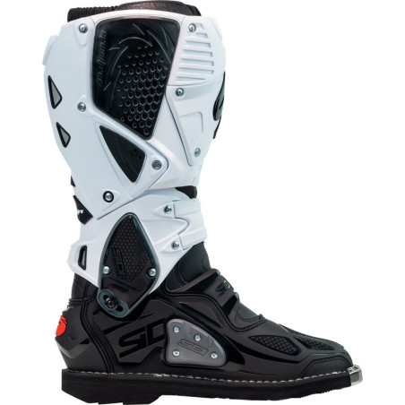 Bottes SIDI Crossfire 3 pointure 47 - noir / blanc