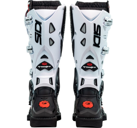 Bottes SIDI Crossfire 3 pointure 47 - noir / blanc