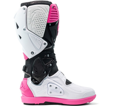 Bottes SIDI Crossfire 3 SRS pointure 40 - noir / blanc / rose