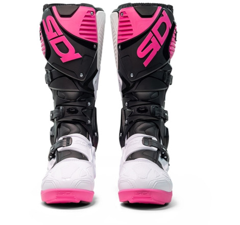 Bottes SIDI Crossfire 3 SRS pointure 40 - noir / blanc / rose