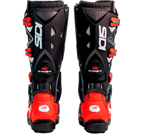 Bottes SIDI Crossfire 3 SRS pointure 45 - rouge / noir