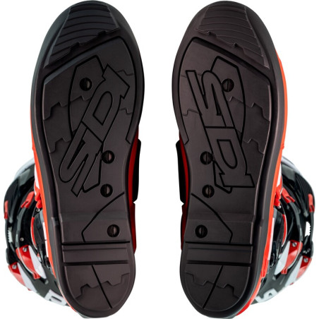 Bottes SIDI Crossfire 3 SRS pointure 45 - rouge / noir