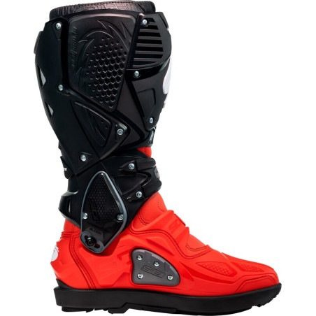 Bottes SIDI Crossfire 3 SRS pointure 44 - rouge / noir