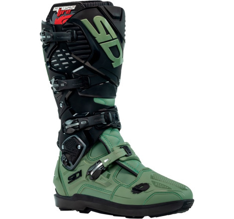 Bottes SIDI Crossfire 3 SRS pointure 42 - Army / noir