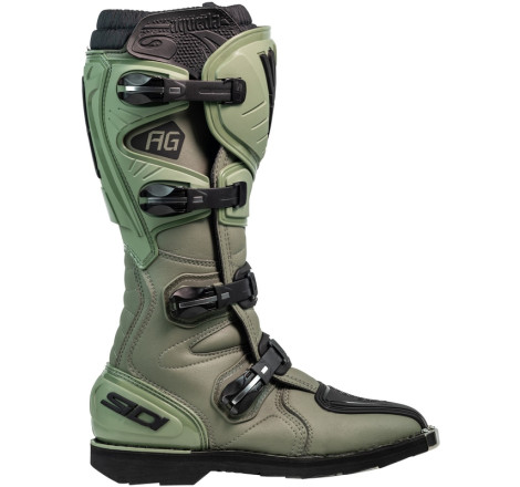 Bottes SIDI Agueda pointure 46 - Army / noir