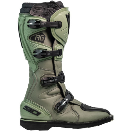 Bottes SIDI Agueda pointure 45 - Army / noir