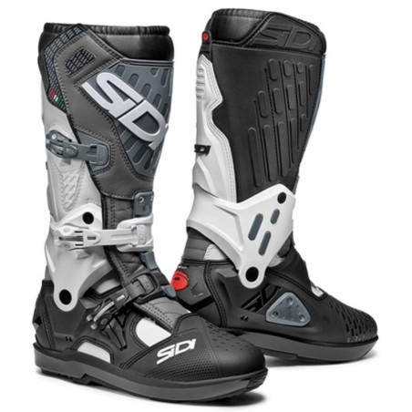 Bottes SIDI Atojo SRS pointure 46 - blanc/gris