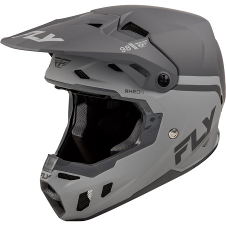 Casque FLY RACING Formula CC Objective – noir mat/gris, Taille M
