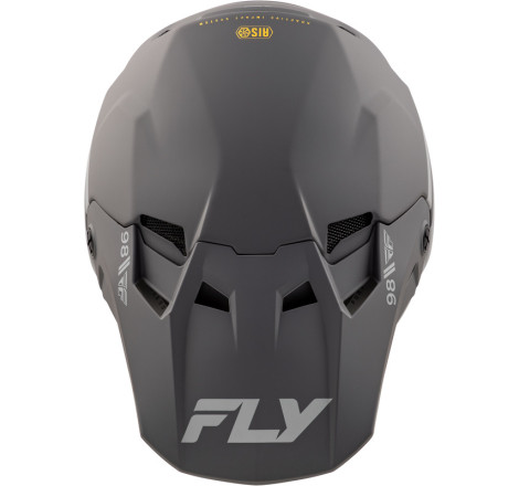 Casque FLY RACING Formula CC Objective – noir mat/gris, Taille M