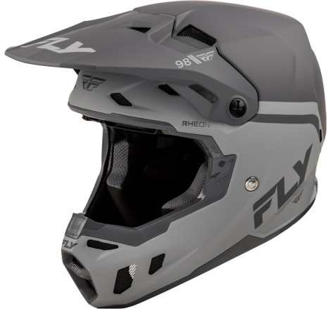 Casque FLY RACING Formula CC Objective – noir mat/gris, Taille L