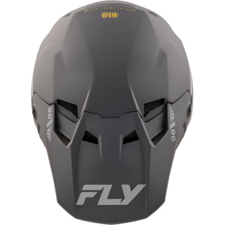 Casque FLY RACING Formula CC Objective – noir mat/gris, Taille L