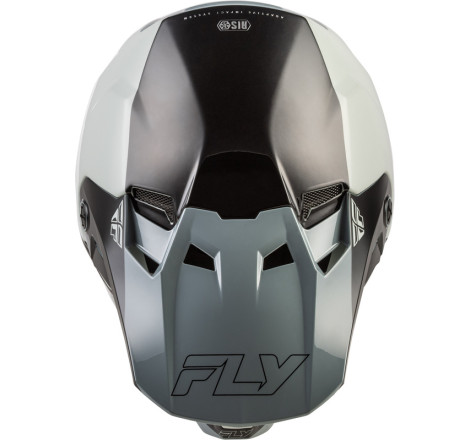 Casque FLY RACING Formula CC Glide – gris/noir, Taille S