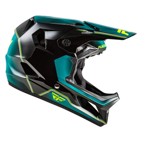 Casque vélo FLY RACING Rayce Repeat - noir/Teal/Hi-Vis
