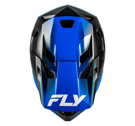 Casque vélo FLY RACING Rayce Repeat - noir/bleu foncé