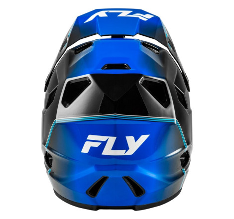 Casque vélo FLY RACING Rayce Repeat - noir/bleu foncé