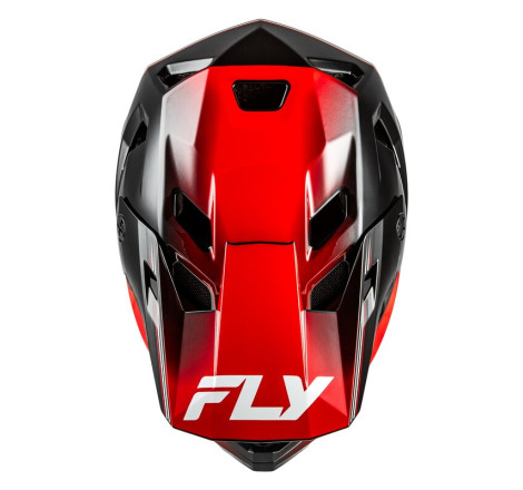 Casque vélo FLY RACING Rayce Repeat - noir/rouge