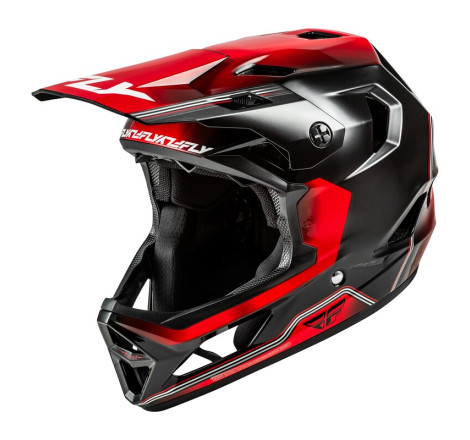 Casque vélo FLY RACING Rayce Repeat - noir/rouge