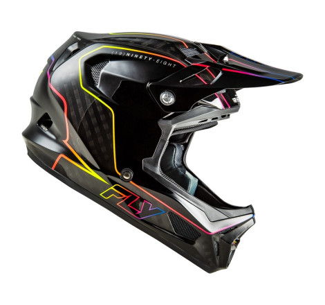 Casque vélo FLY RACING Werx-R Carbon Flow - noir/multi