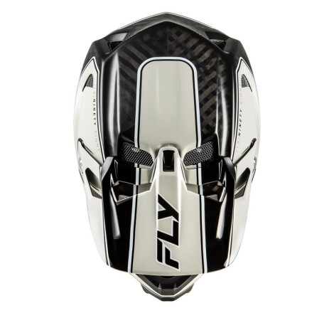 Casque vélo FLY RACING Werx-R Carbon Flow - noir/gris
