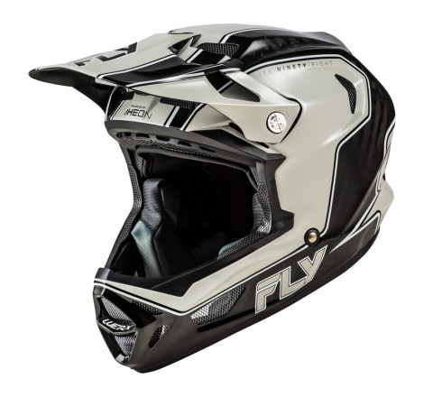 Casque vélo FLY RACING Werx-R Carbon Flow - noir/gris