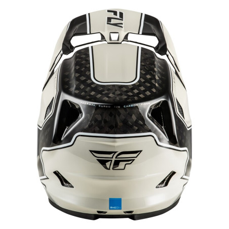 Casque vélo FLY RACING Werx-R Carbon Flow - noir/gris