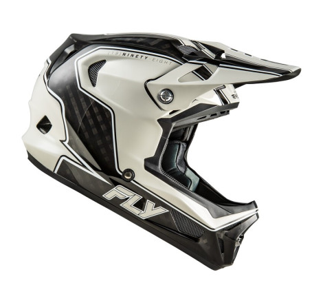 Casque vélo FLY RACING Werx-R Carbon Flow - noir/gris