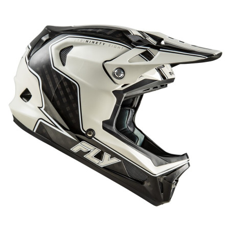 Casque vélo FLY RACING Werx-R Carbon Flow - noir/gris