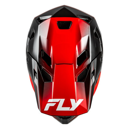 Casque enfant vélo FLY RACING Rayce Repeat - noir/rouge