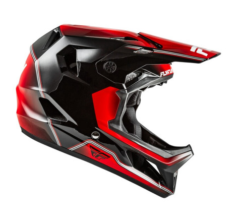 Casque enfant vélo FLY RACING Rayce Repeat - noir/rouge