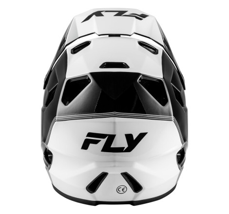 Casque enfant vélo FLY RACING Rayce Repeat - noir/blanc